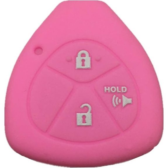 Rpkey Silicone Key Fob Cover for Toyota Vehicles