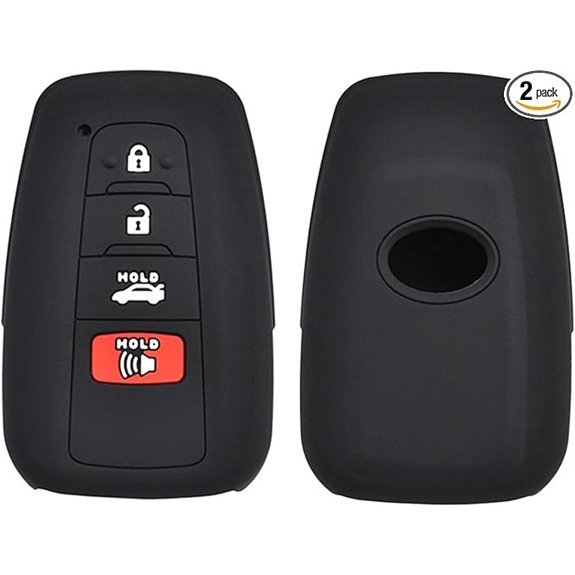 Toyota Silicone 4-Button Remote Key Fob Cover