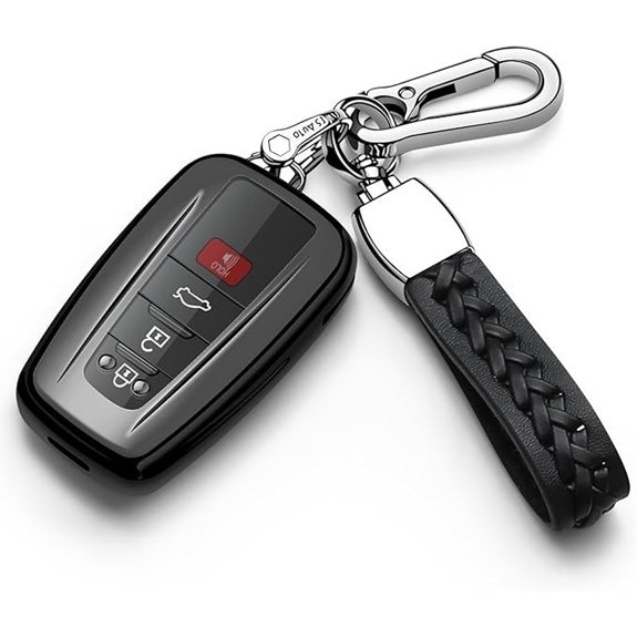 Autophone Toyota Key Fob Cover with Keychain