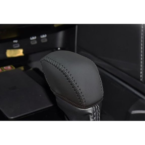 Genuine Leather Gear Shift Knob Cover for Toyota