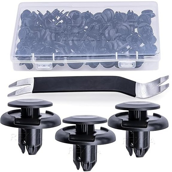 Rexka 51pcs Radiator Cover Clips for Toyota Lexus