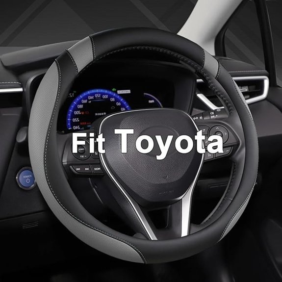 West Llama Custom Steering Wheel Cover for Toyota