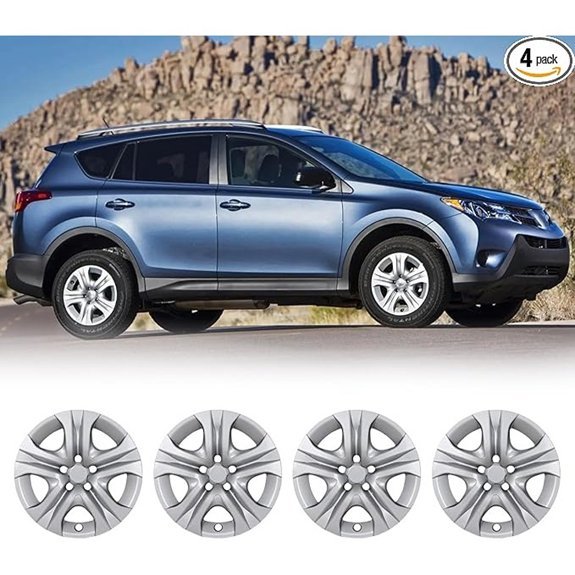 NIXON OFFROAD 17 Inch Hubcaps for Toyota RAV4