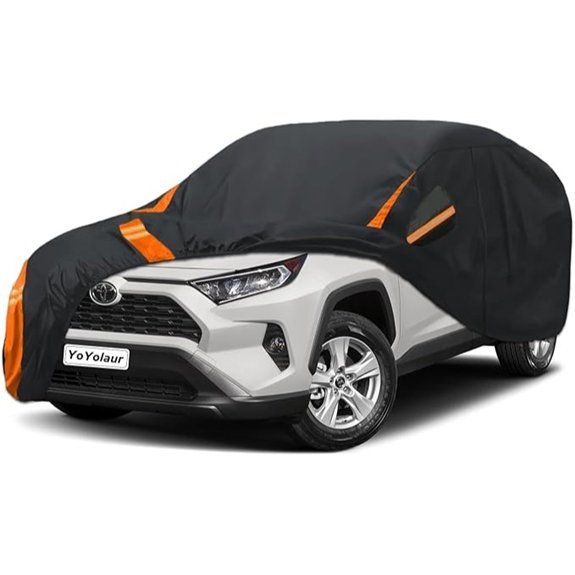 Toyota RAV4 Waterproof All-Weather Car Cover with Zipper