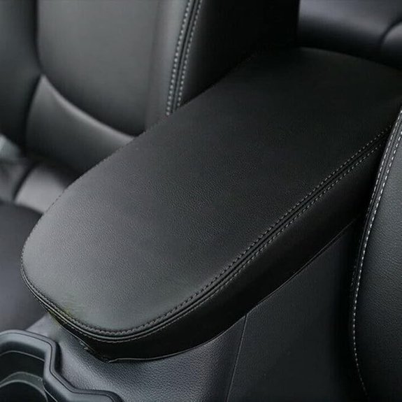 INTGET Center Console Armrest Cover for Toyota RAV4