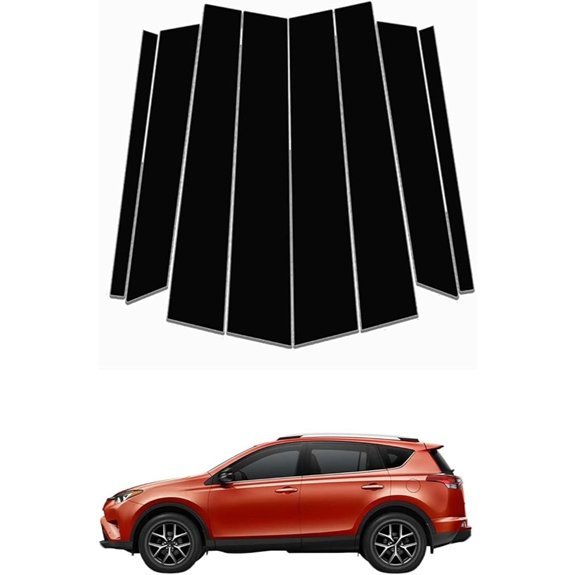 Car Window B Pillar Trim for Toyota RAV4