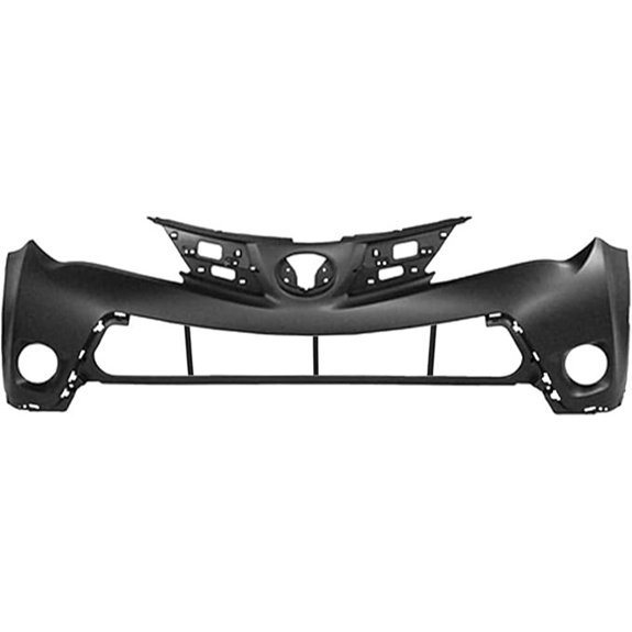 MBI AUTO Primered Front Upper Bumper Cover for Toyota Rav4