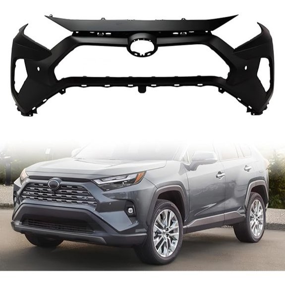 LOSTAR Front Bumper Cover for Toyota RAV4 2019-2023