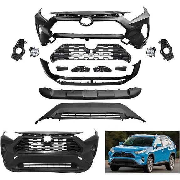 Front Primed Bumper Kit for Toyota RAV4