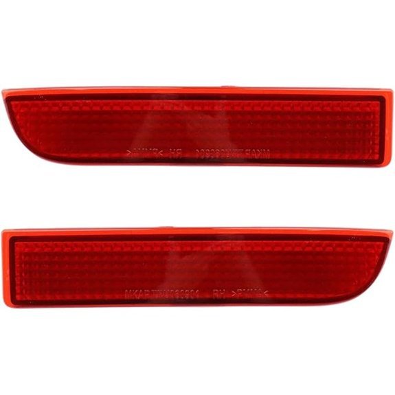 Crapyt Rear Bumper Reflector Covers for Toyota RAV4