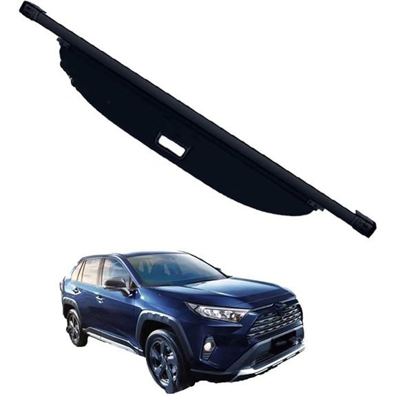 Toyota RAV4 Retractable Rear Trunk Cargo Cover