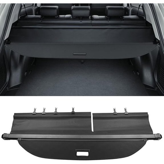 IKON MOTORSPORTS Retractable Cargo Cover for Toyota RAV4