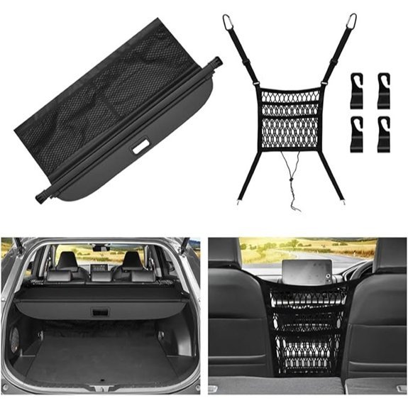 T TGBROS Cargo Cover for Toyota RAV4 2019-2025