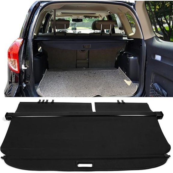 IKON MOTORSPORTS Retractable Cargo Cover for Toyota RAV4