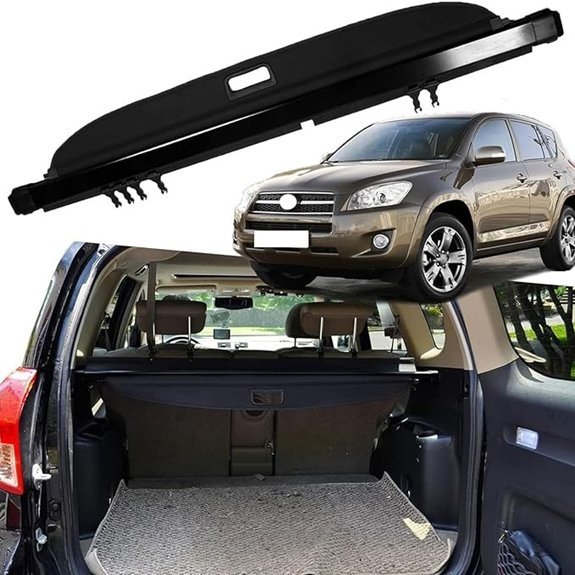 Toyota RAV4 Retractable Cargo Cover (2006-2012)