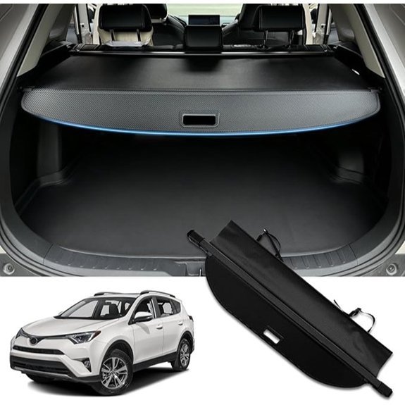 MIALUTY Cargo Cover for Toyota RAV4 2014-2018