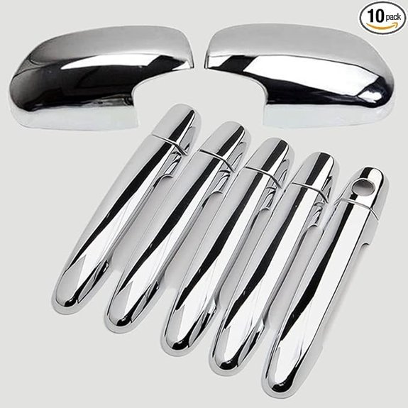 Toyota RAV4 Chrome Mirror and Door Handle Covers