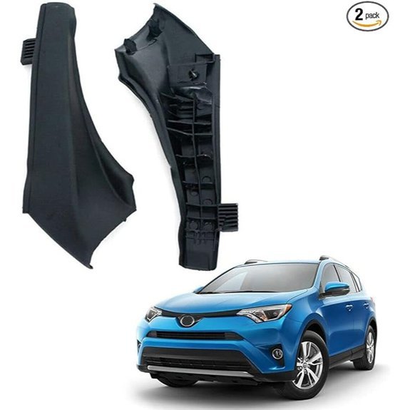 Toyota RAV4 Windshield Cowl Extension Cover Trim