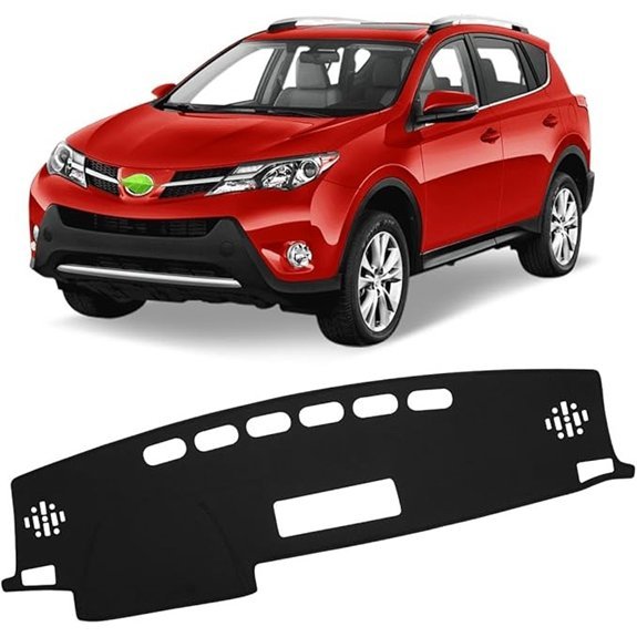 FIILINES Dash Cover for Toyota RAV4 2013-2018