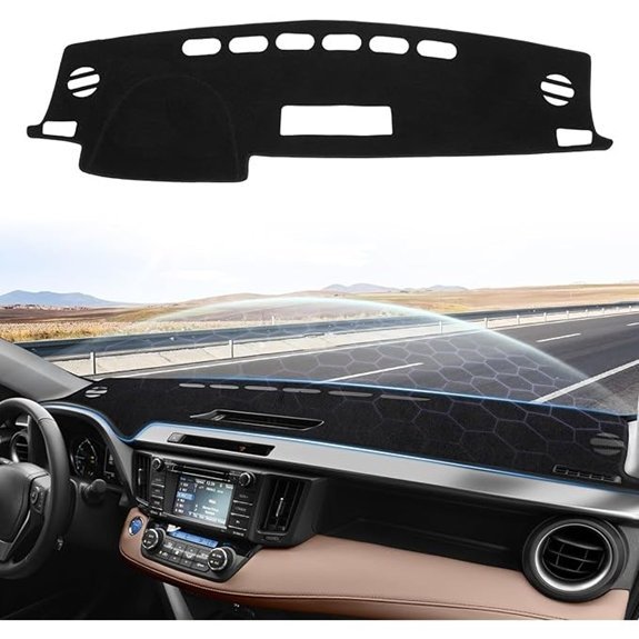 Sunsdrew Dash Cover for Toyota RAV4