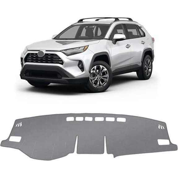 KUST Gray Dash Cover for Toyota RAV4