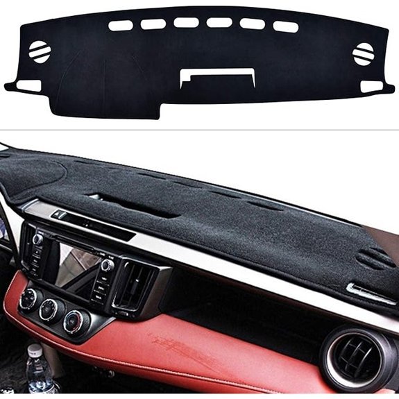 SPEEDWOW Dashboard Cover Mat for Toyota RAV4