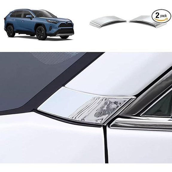 Front Side Door Window A Pillar Molding Cover for Toyota RAV4