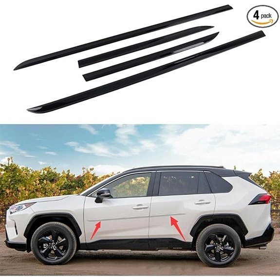 CTH Exterior Side Door Molding for Toyota RAV4