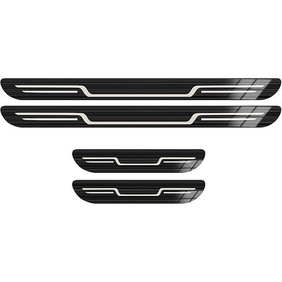 Toyota RAV4 Stainless Steel Door Entry Guards