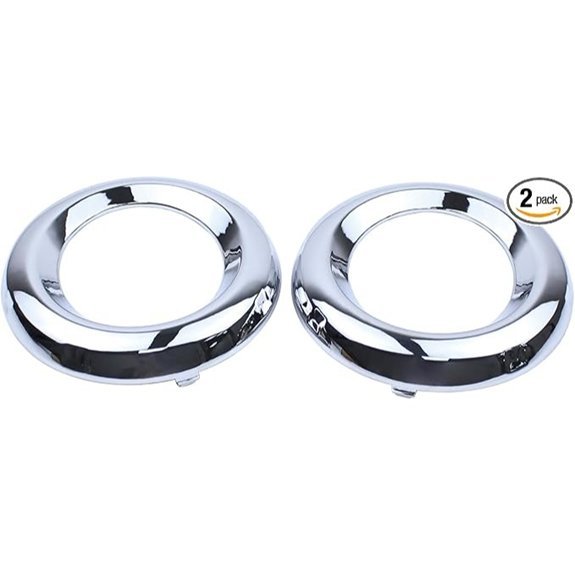 2Pcs Chrome Fog Lamp Bezel Trim for Toyota RAV4