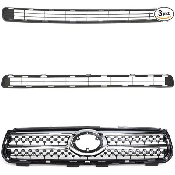 Front Bumper Grille Kit For 2006-2008 Toyota RAV4 Limited