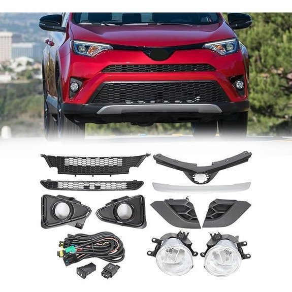 JX RACING Bumper Grille Kit for Toyota RAV4