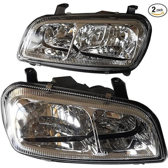 Car Crystal Glass Headlights for Toyota RAV4 (2PCS)