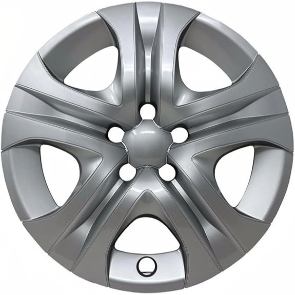 Toyota RAV4 17-inch Silver Hubcap Replacement (2013-2015)