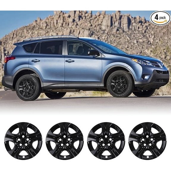 AUTOWIKI 17-Inch Hubcaps for Toyota RAV4 (Set of 4)