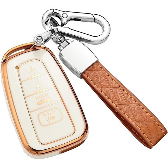 Toyota RAV4 Key Fob Cover with Keychain