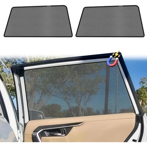 KUST Magnetic Car Window Shades for Toyota RAV4