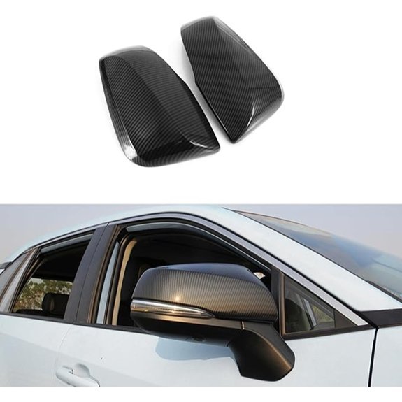 Tocatus Rearview Mirror Cover for Toyota RAV4 (2pc)
