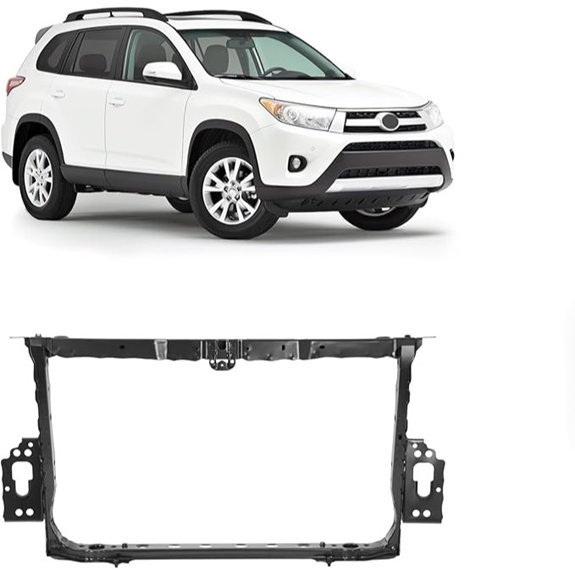 ALMULOO Radiator Support for 2006-2012 Toyota RAV4