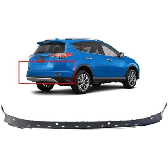 FitParts Toyota RAV4 Rear Bumper Cover (2016-2018)