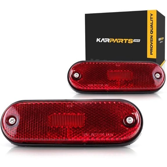 CarLights360 Rear Side Marker Lights for Toyota RAV4