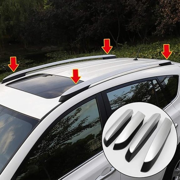 ITrims Roof Rack Cover for Toyota RAV4 (4PCS)