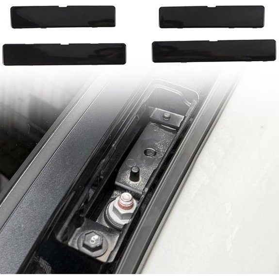 ITrims Roof Rail Rack End Cover for Toyota RAV4
