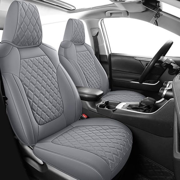 MIROZO Toyota RAV4 PU Leather Seat Covers