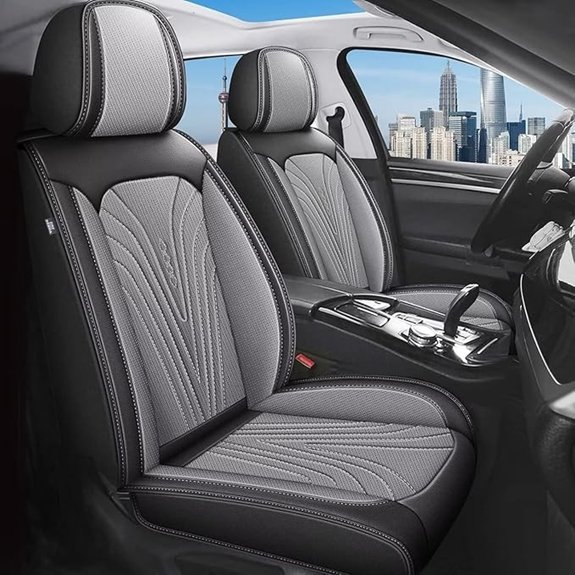 Toyota RAV4 Faux Leather Front Seat Covers