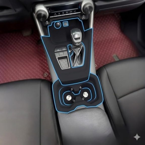 Silicone Gear Shift Panel Cover for Toyota RAV4
