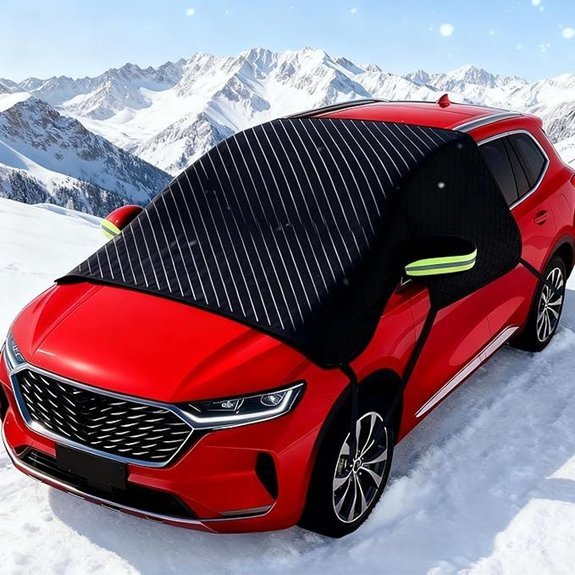 Car Windshield Snow Cover for Toyota RAV4 2019-2024