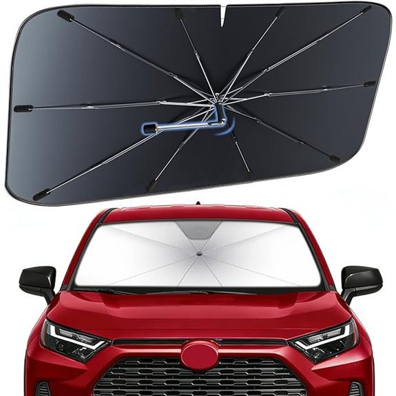 Windshield Sun Shade Umbrella for Toyota RAV4