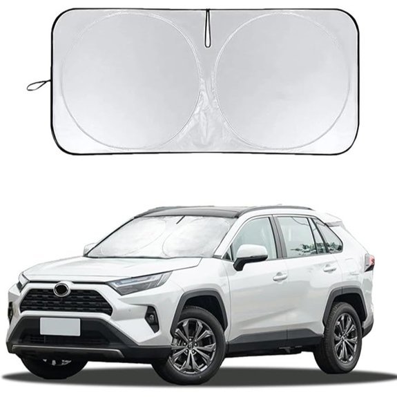 INSAUTO Windshield Sunshade for Toyota RAV4 2013-2023