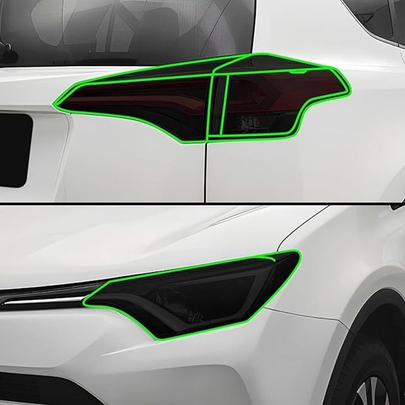 BOGAR TECH DESIGNS Toyota RAV4 Headlight Taillight Tint Kit